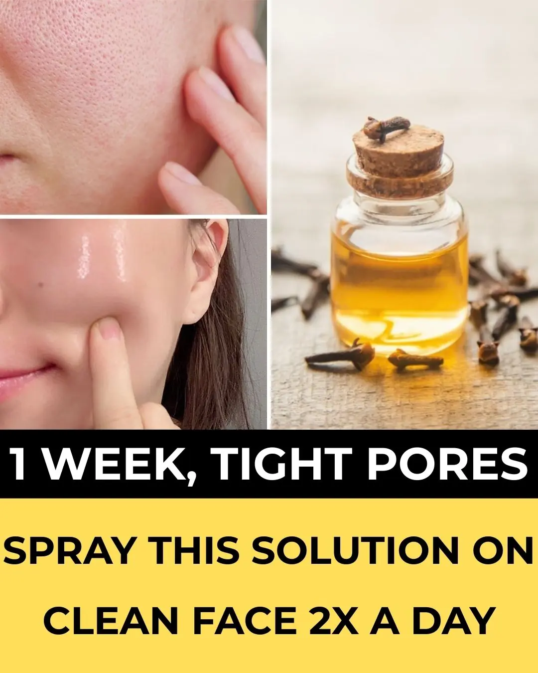 Aloe Vera and Clove Toner: A Natural Remedy for Aging Signs