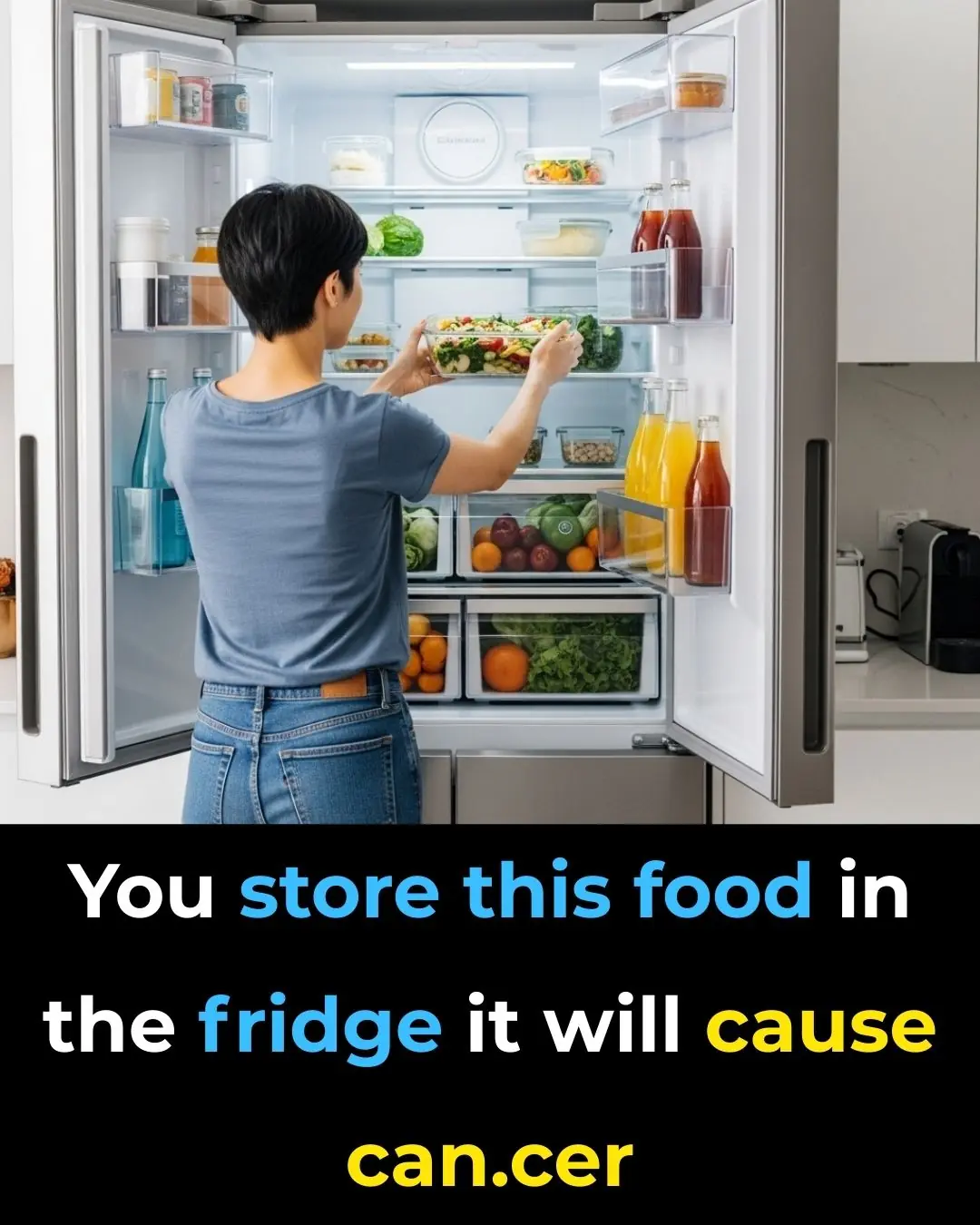 The danger of storing this in the refrigerator: a common habit that can affect your health