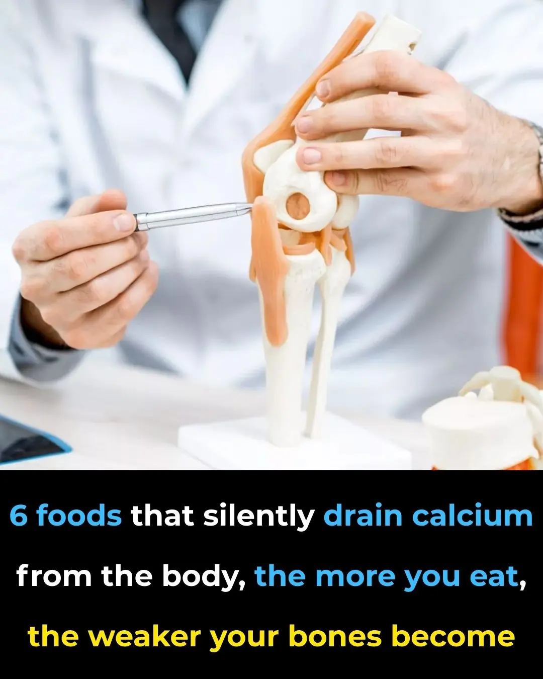 6 Harmful Foods That Weaken Calcium Levels