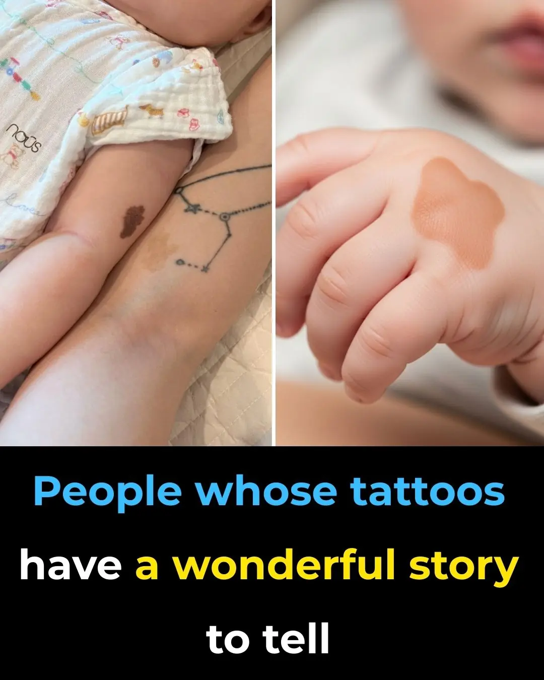 People Whose Tattoos Have a Wonderful Story to Tell