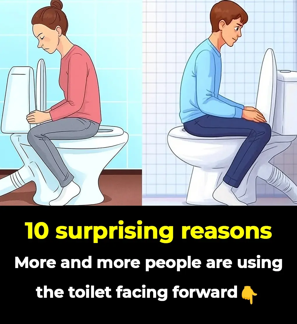 Surprising Health Benefits of Sitting Facing Forward on the Toilet