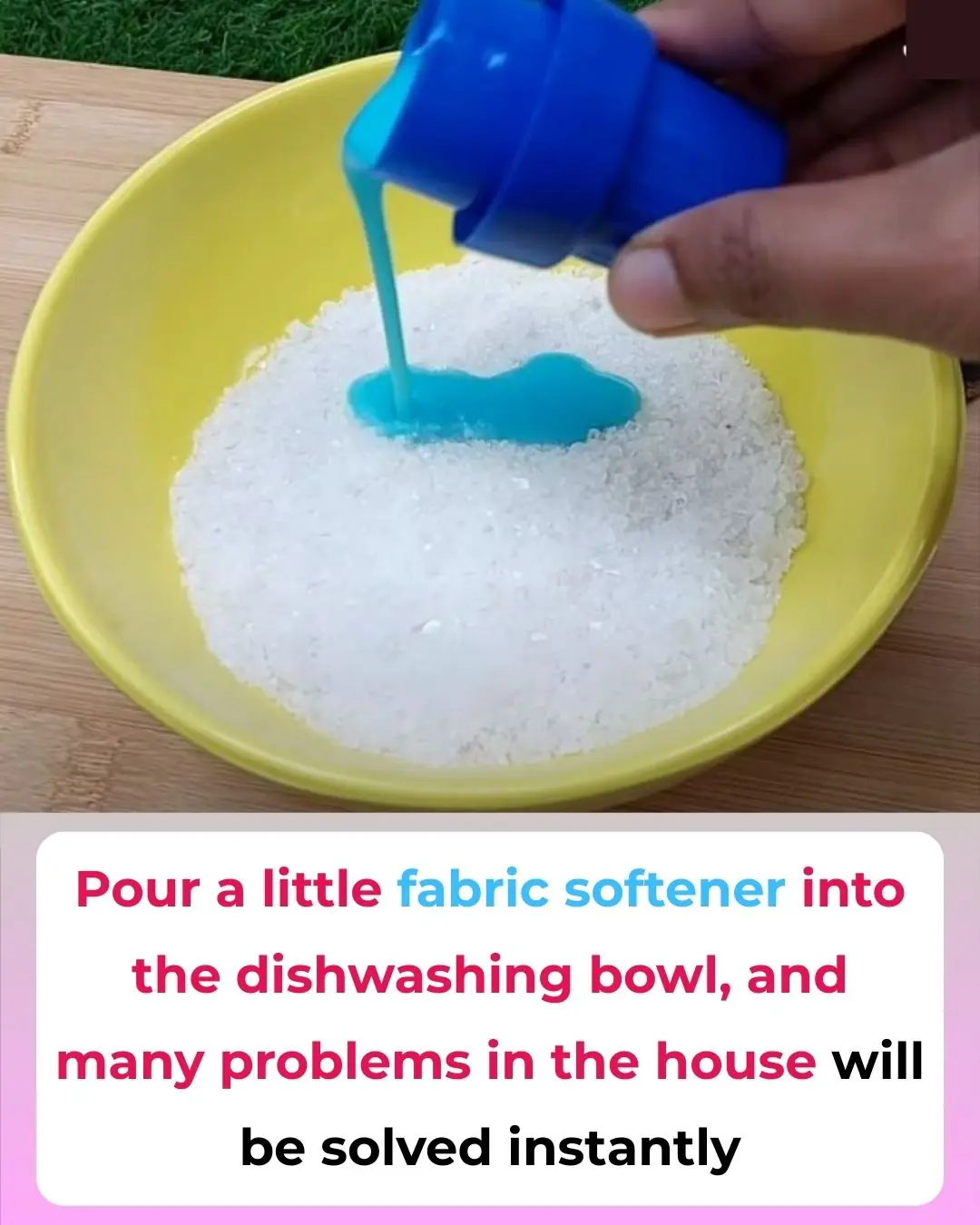 Pour a Little Fabric Softener into the Dishwashing Bowl, and Many Problems in the House Will Be Solved Instantly