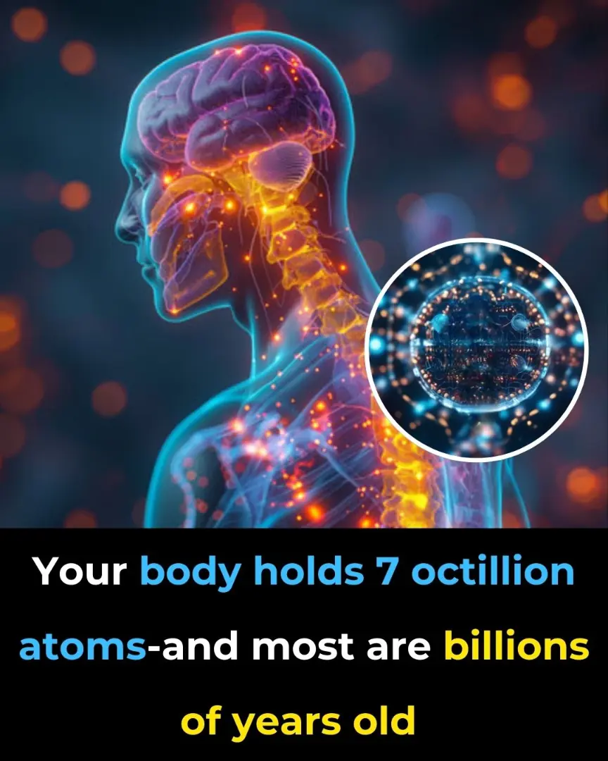 Your Body Holds 7 Octillion Atoms—And Most Are Billions of Years Old