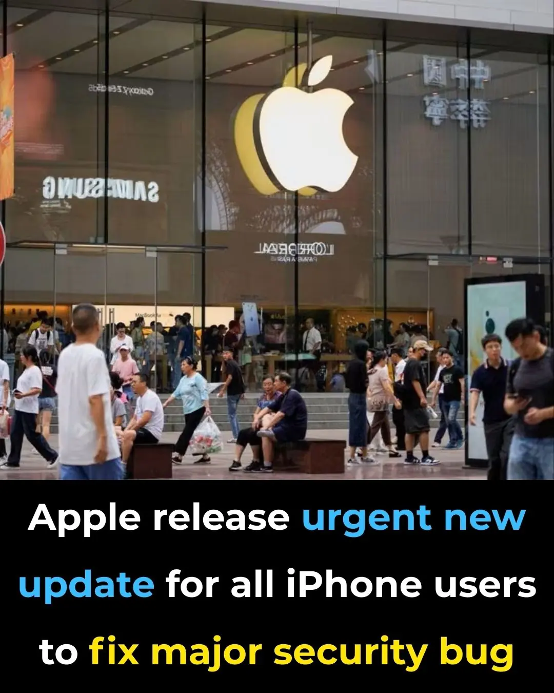 Apple release urgent new update for all iPhone users to fix major security bug
