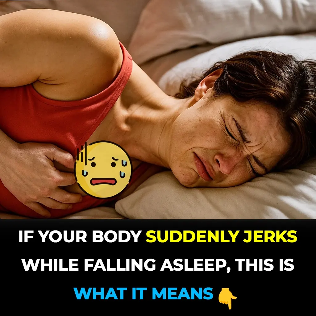 The science behind why your body jerks when you fall asleep