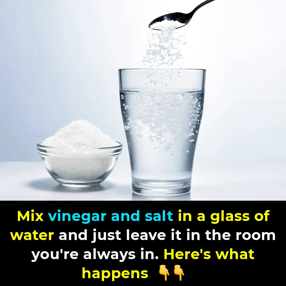 What Mixing Vinegar, Salt, and Water Does?