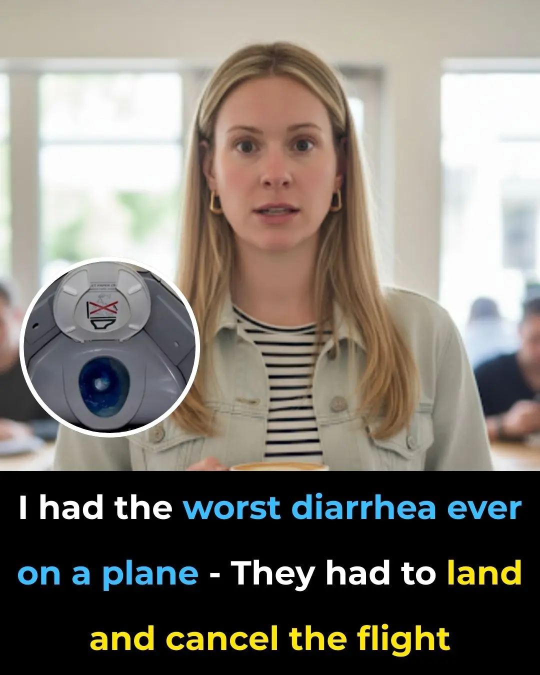 Passenger’s Severe In-Flight Diarrhea Forces Entire Flight to Be Canceled