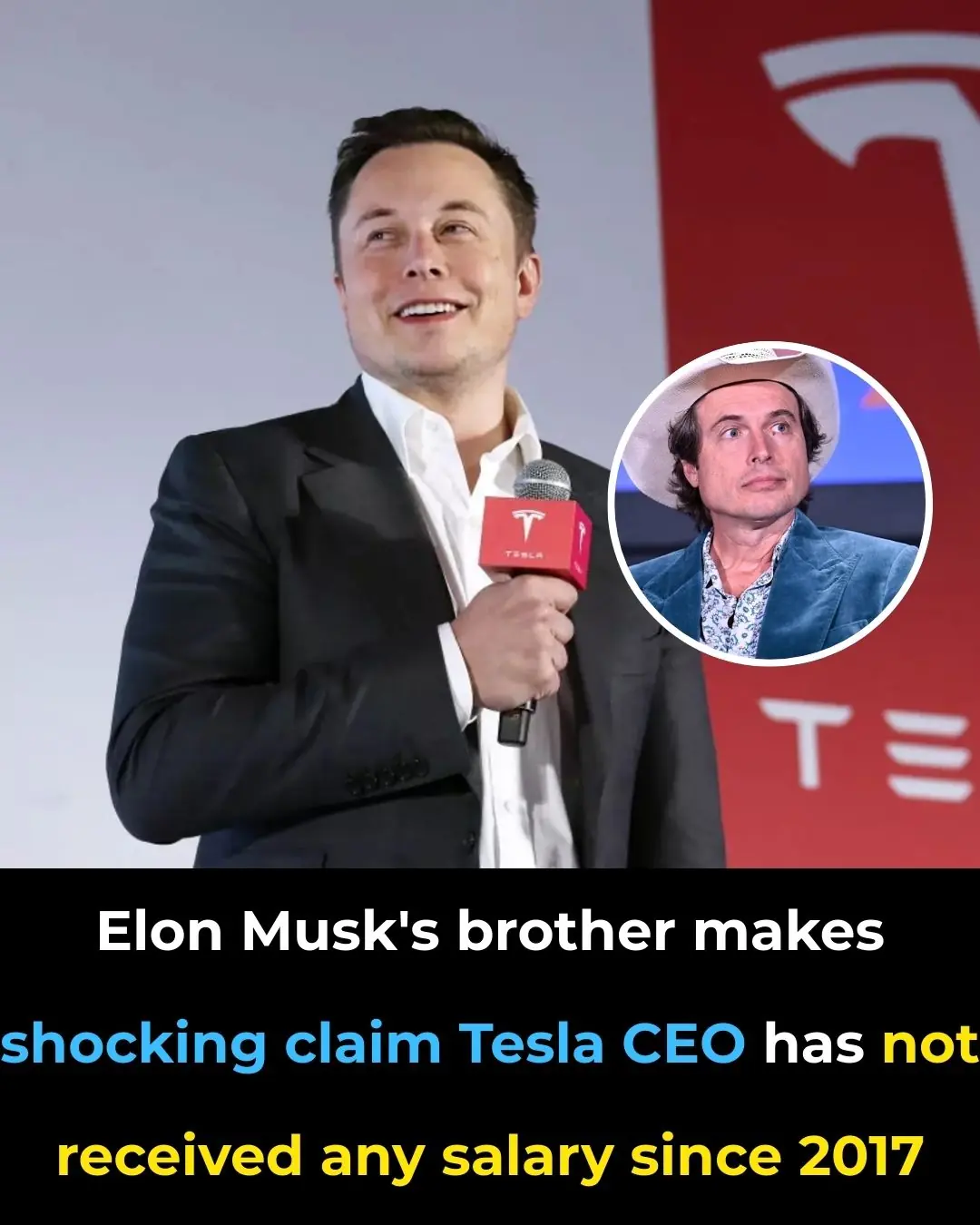Elon Musk's brother makes shocking claim Tesla CEO has not received any salary since 2017