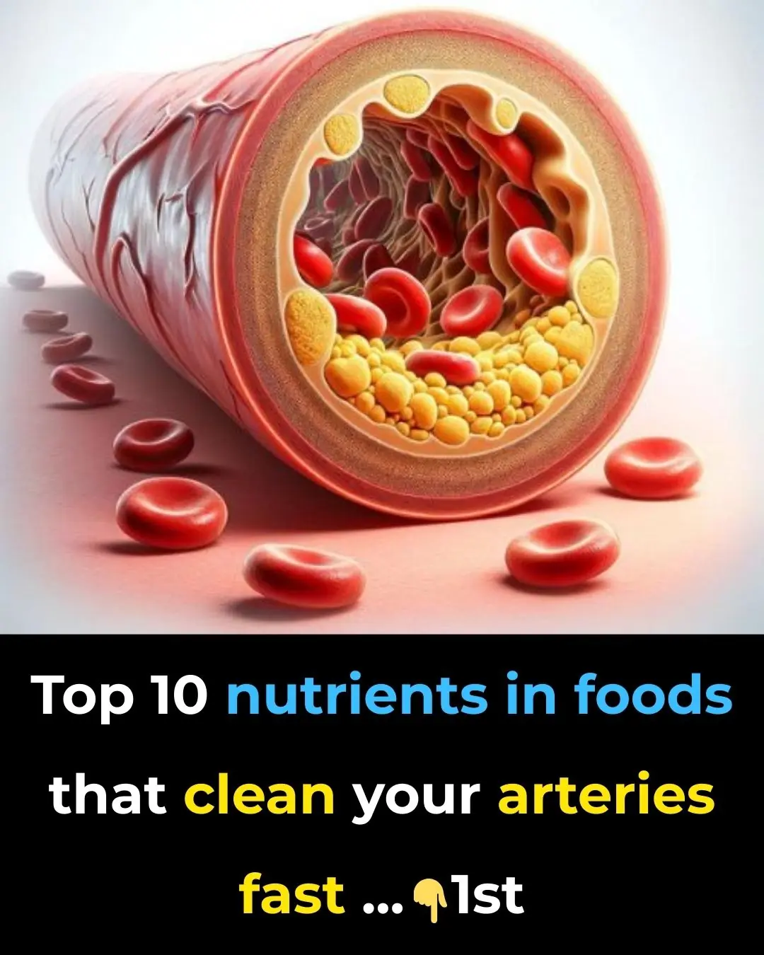 Top 10 Nutrients in Foods that Clean Your Arteries Fast