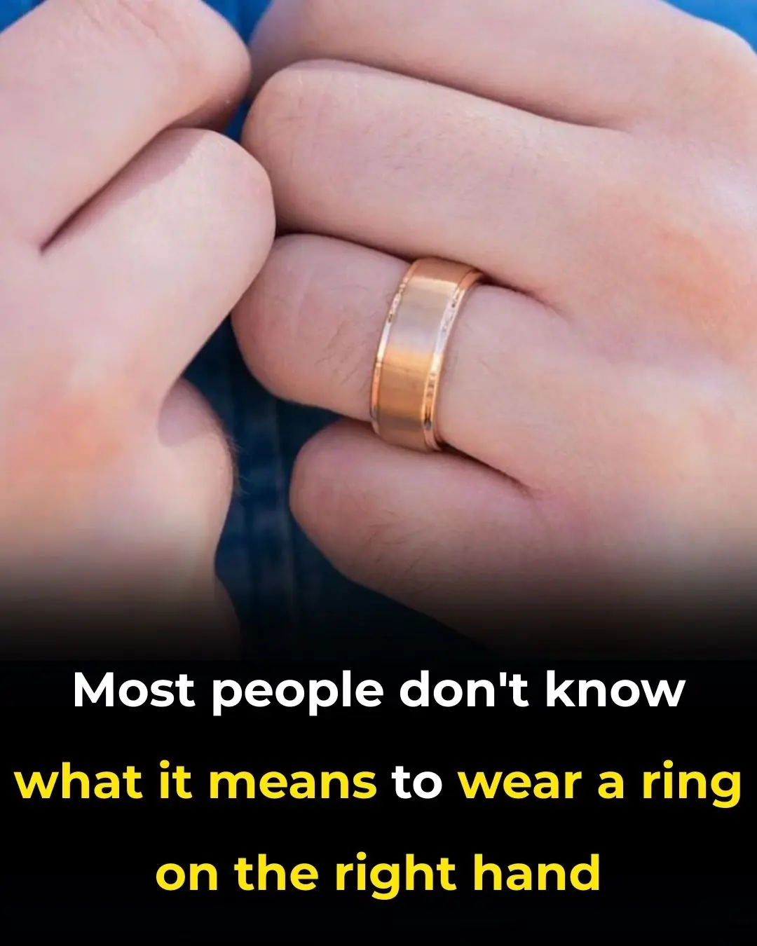 What Does It Mean To Wear a Ring On The Right Hand