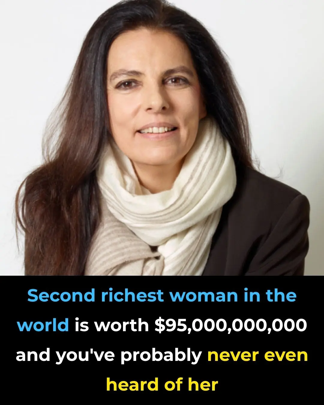 How she got her wealth might surprise you too 👀