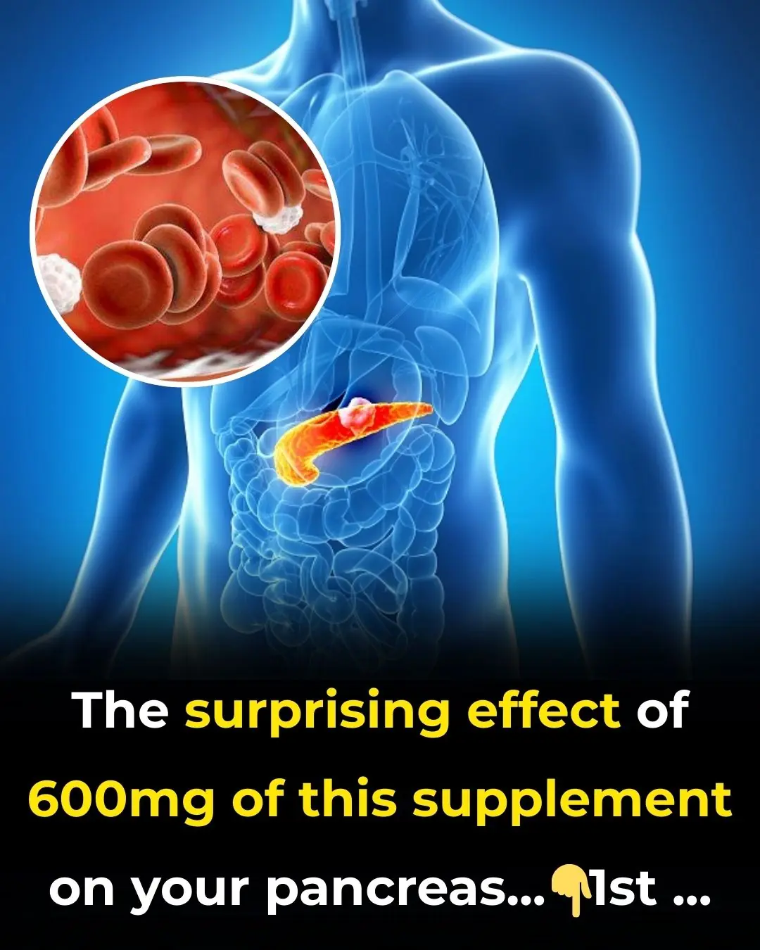 How 600mg of this supplement could transform your pancreas and insulin sensitivity!