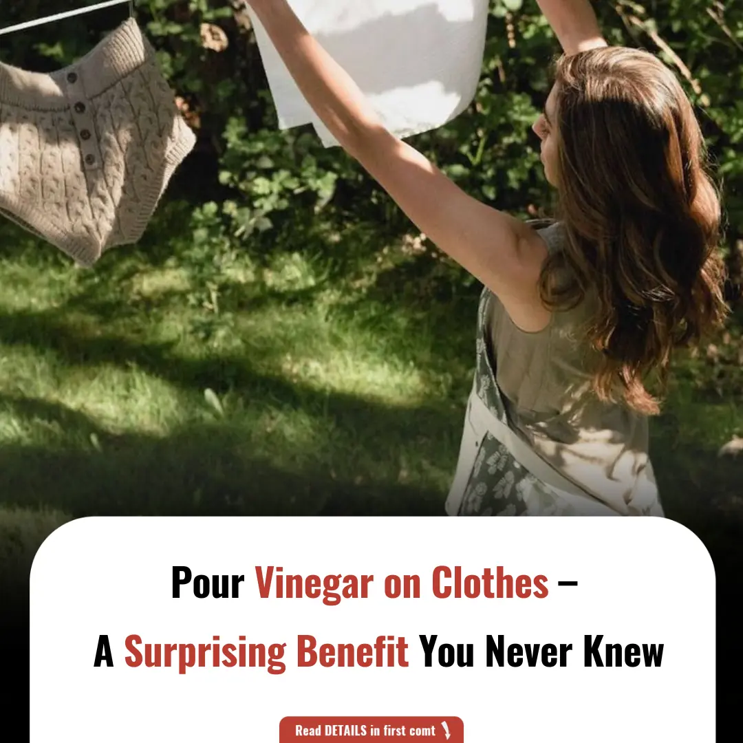 Pour Vinegar on Clothes – A Surprising Benefit You Never Knew
