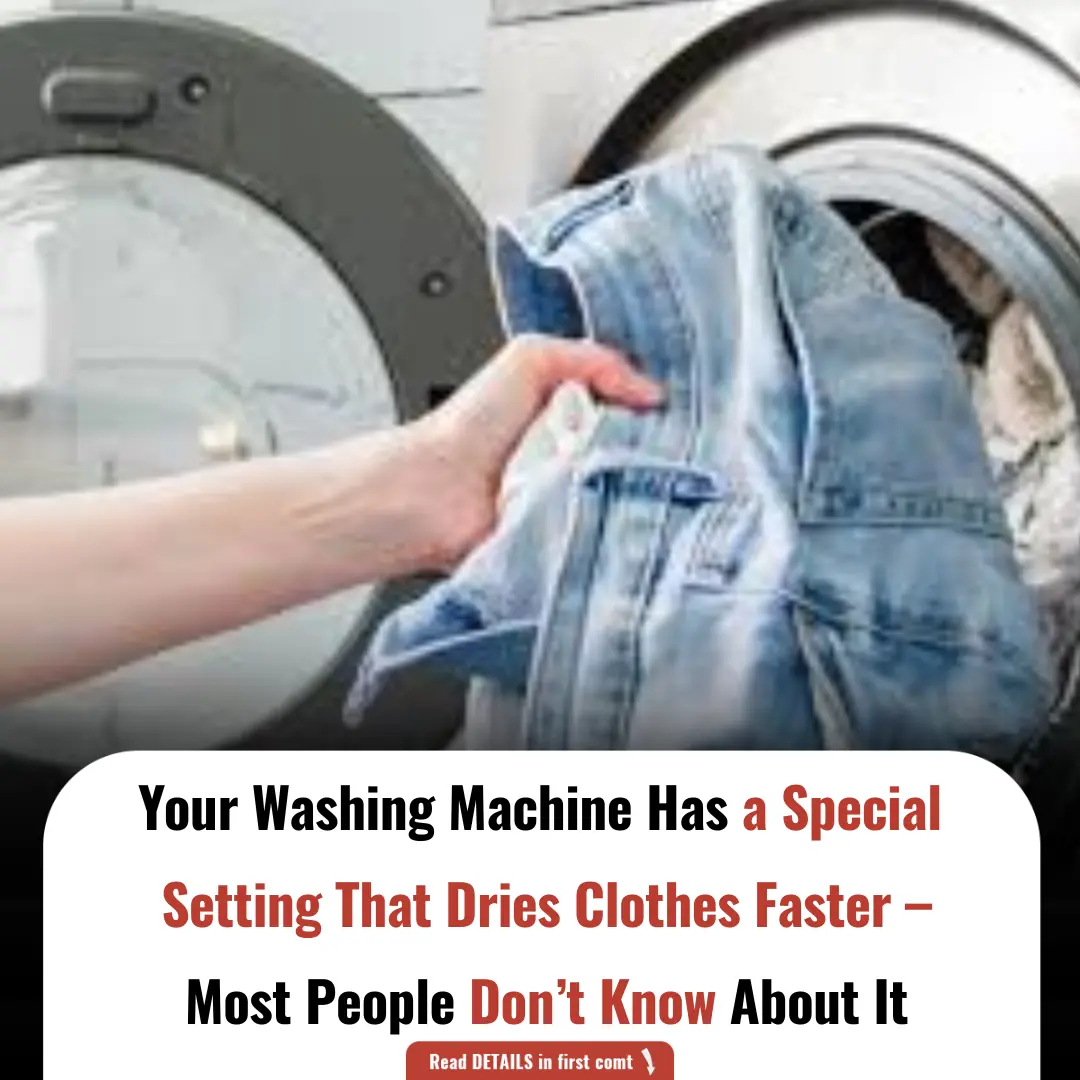 Your Washing Machine Has a Special Setting That Dries Clothes Faster – Most People Don’t Know About It