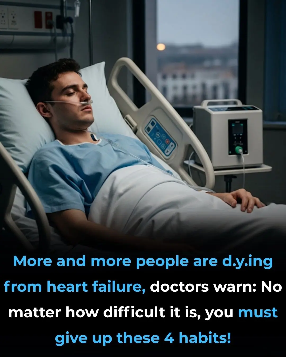 More people are dying from heart failure, doctors warn: give up these 4 habits now