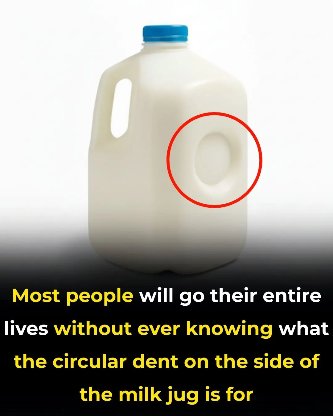 The Mystery of the Milk Bottle Dent