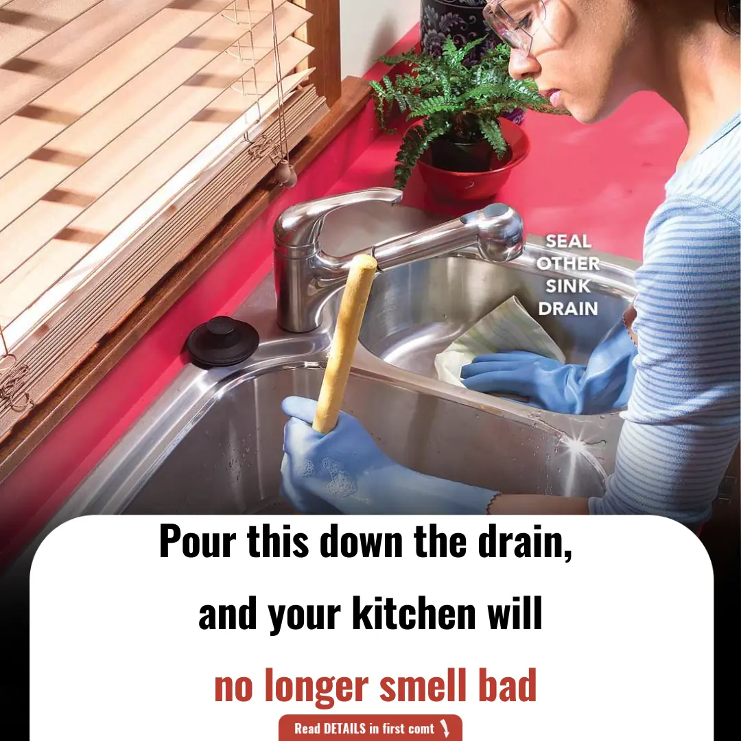 Pour This Down the Drain, and Your Kitchen Will No Longer Smell Bad
