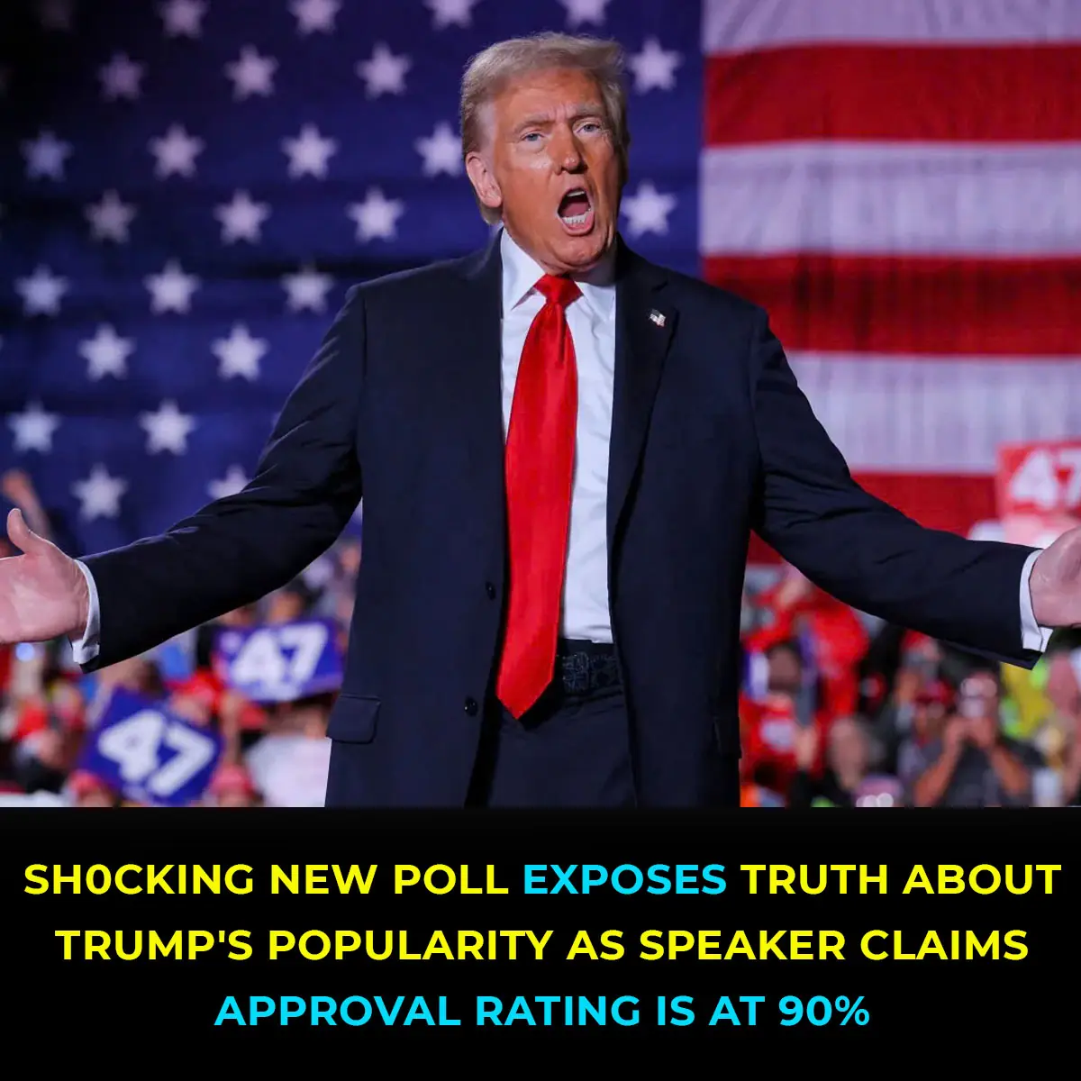From 90 To 43: Latest Polls Expose Overstated Trump Popularity