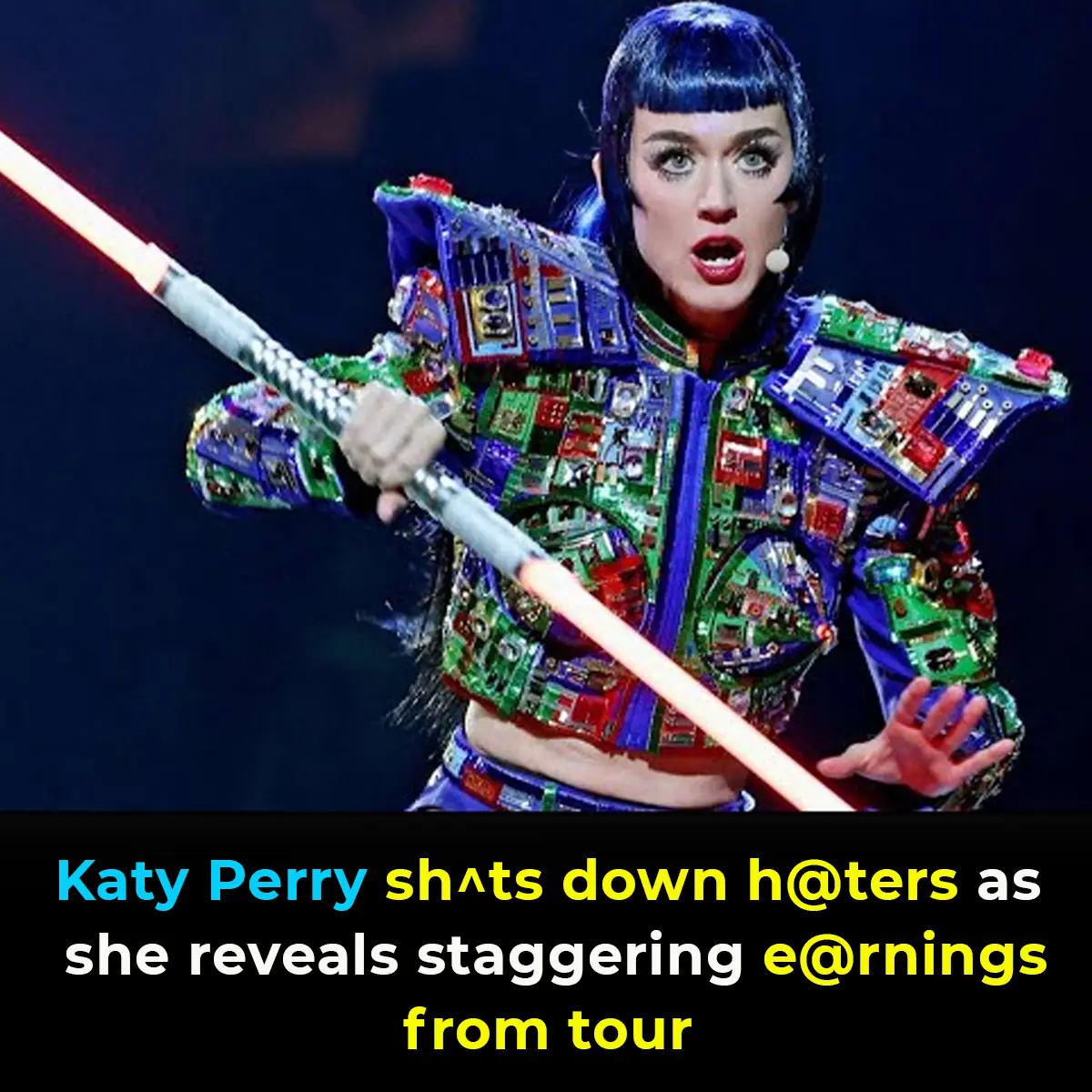 Katy Perry shuts down haters as she reveals staggering earnings from tour