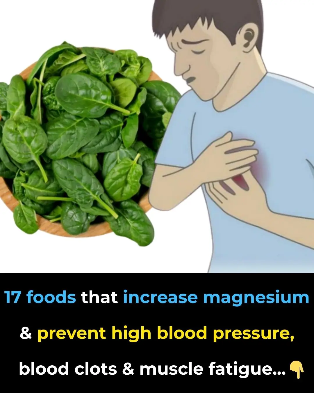17 Foods That Increase Magnesium And Prevent High Blood Pressure, Blood Clots And Muscle Fatigue