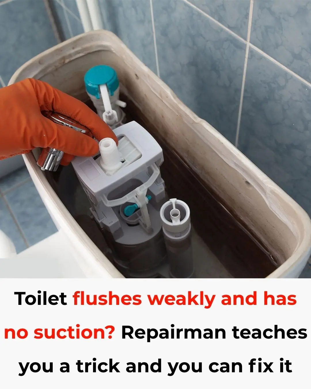 Weak Toilet Flush with No Suction Power? A Simple DIY Hack from the Pros