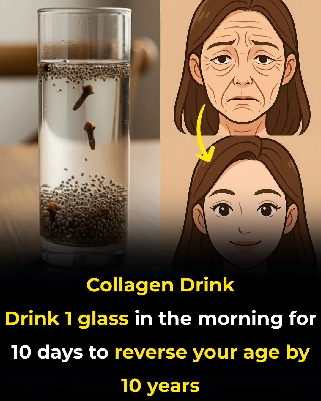 Clove Chia Collagen Drink: Boost Collagen With Every Drink
