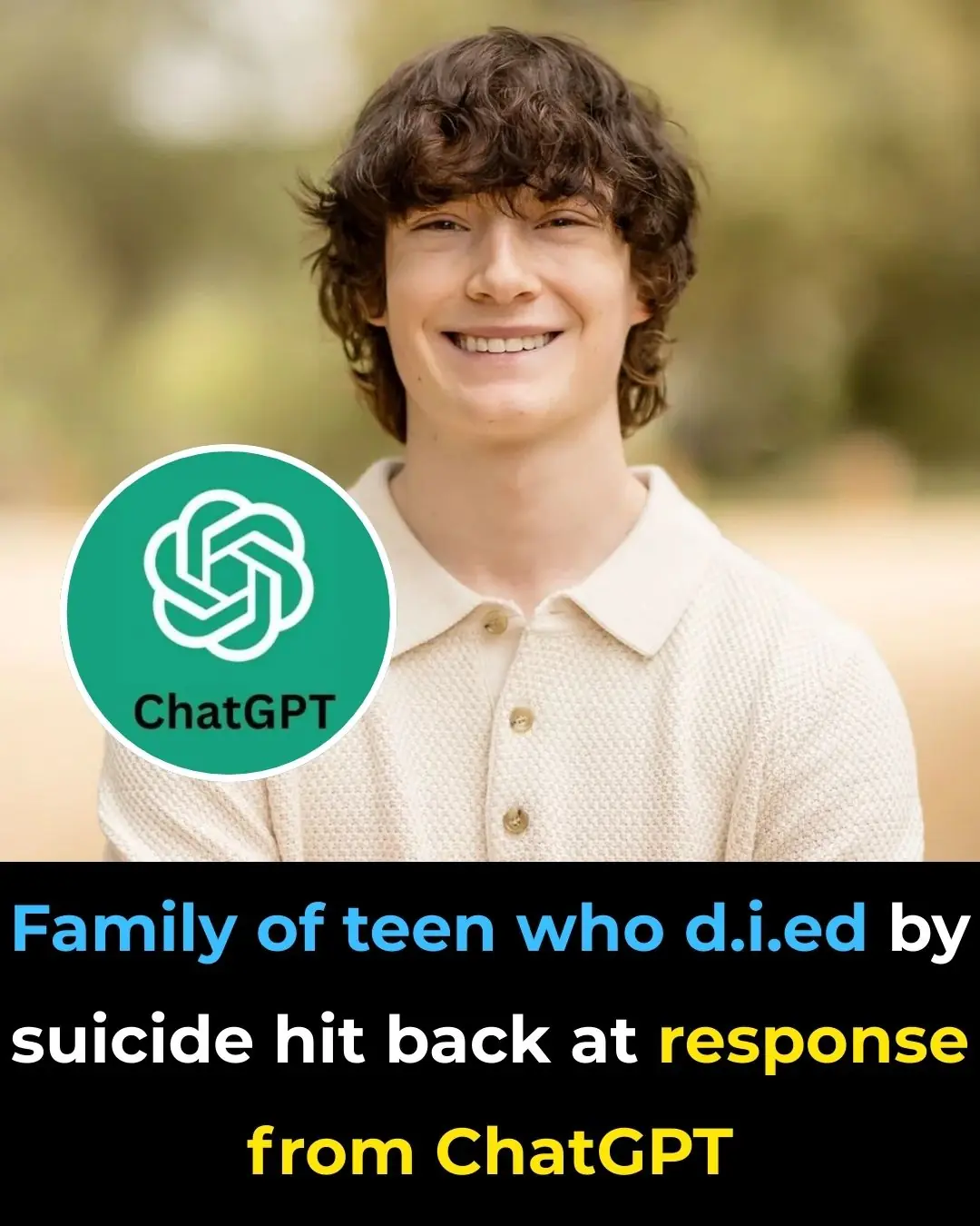 Family of teen who died by suicide hit back at response from ChatGPT