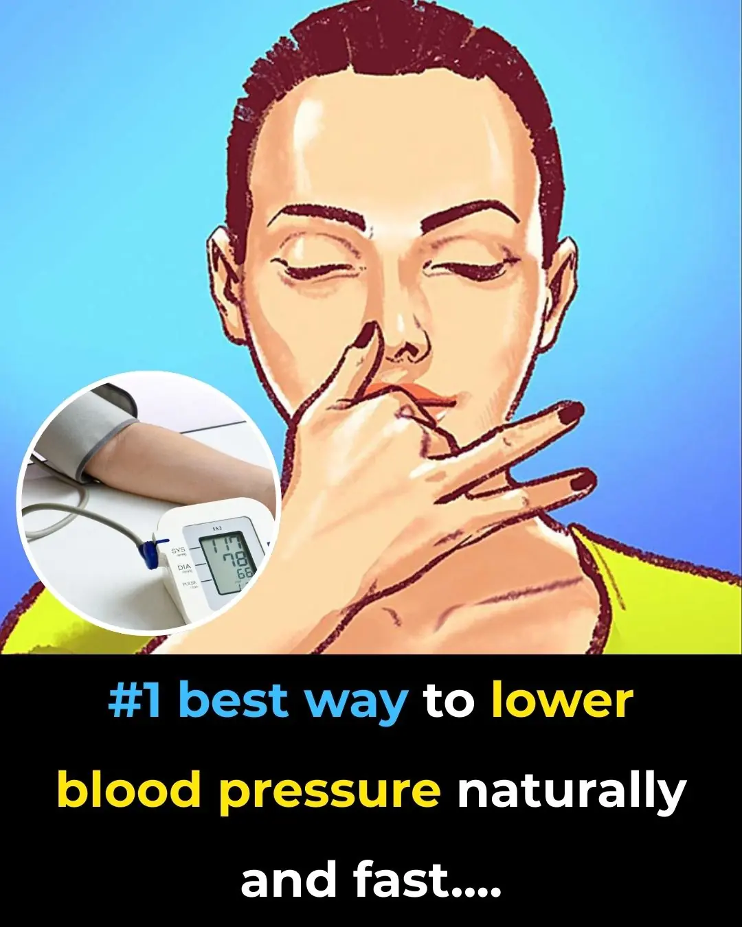 #1 Best Way to Lower Blood Pressure Naturally and Fast