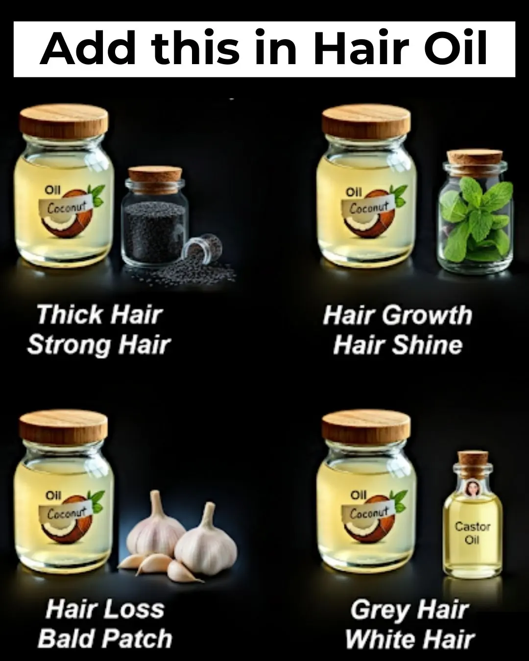 Coconut Oil for Hair Growth – Add this in your Hair Oil