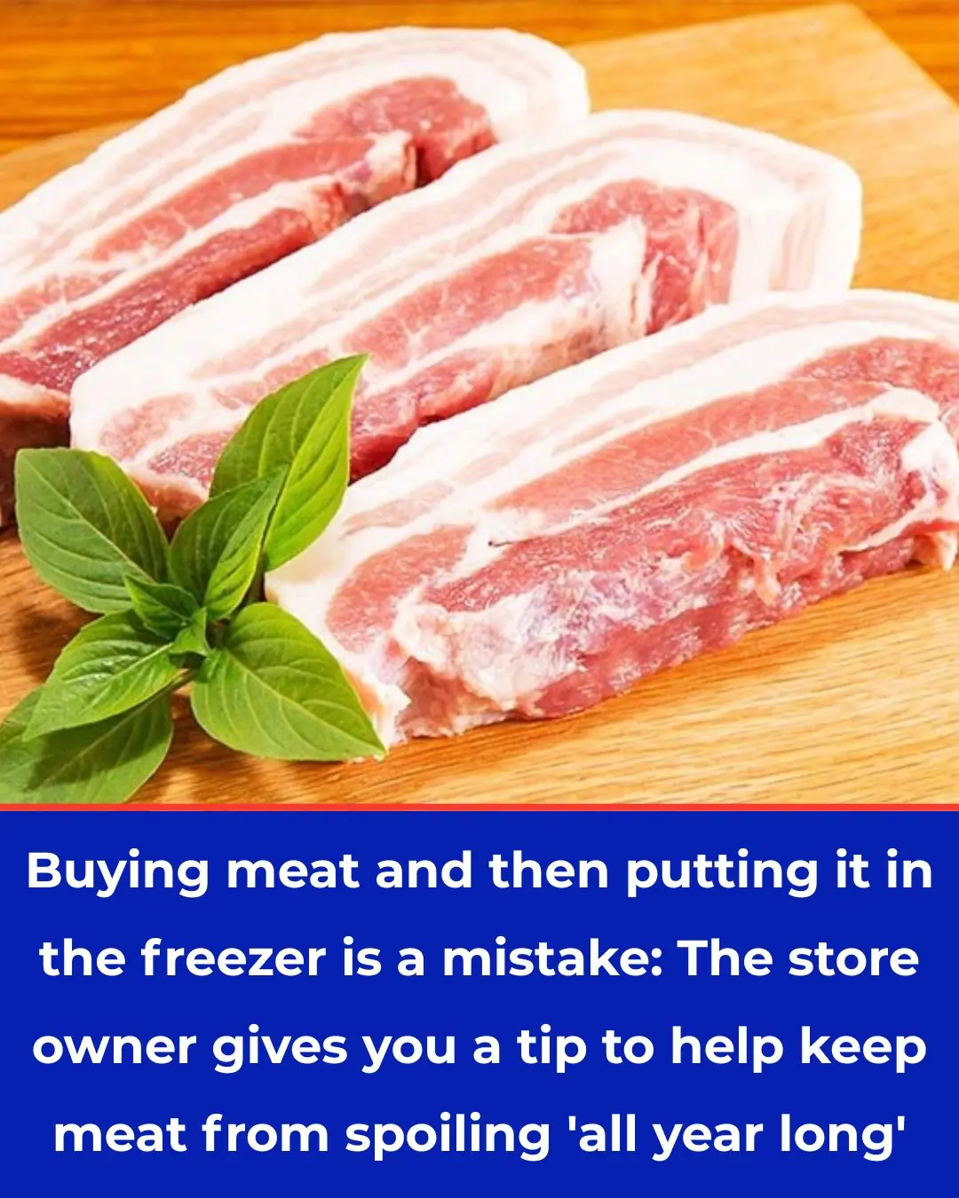 Storing Pork in the Freezer Right After Purchase Is a Mistake: Butcher Shares a Trick to Keep Meat Fresh for a Whole Year