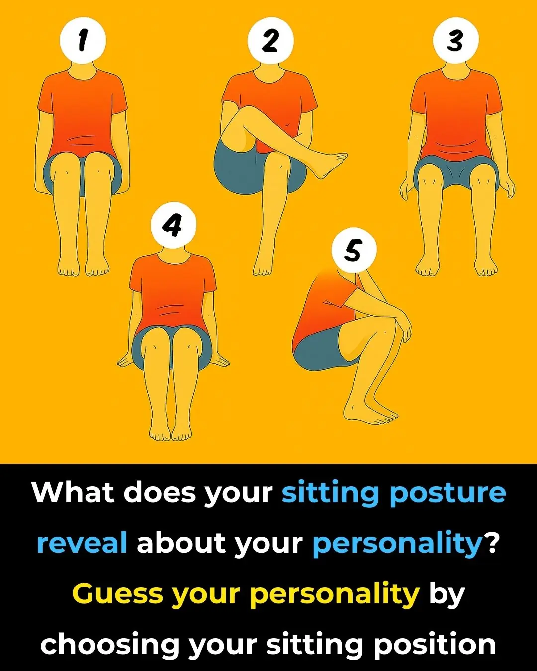 Your Character According to Your Sitting Style