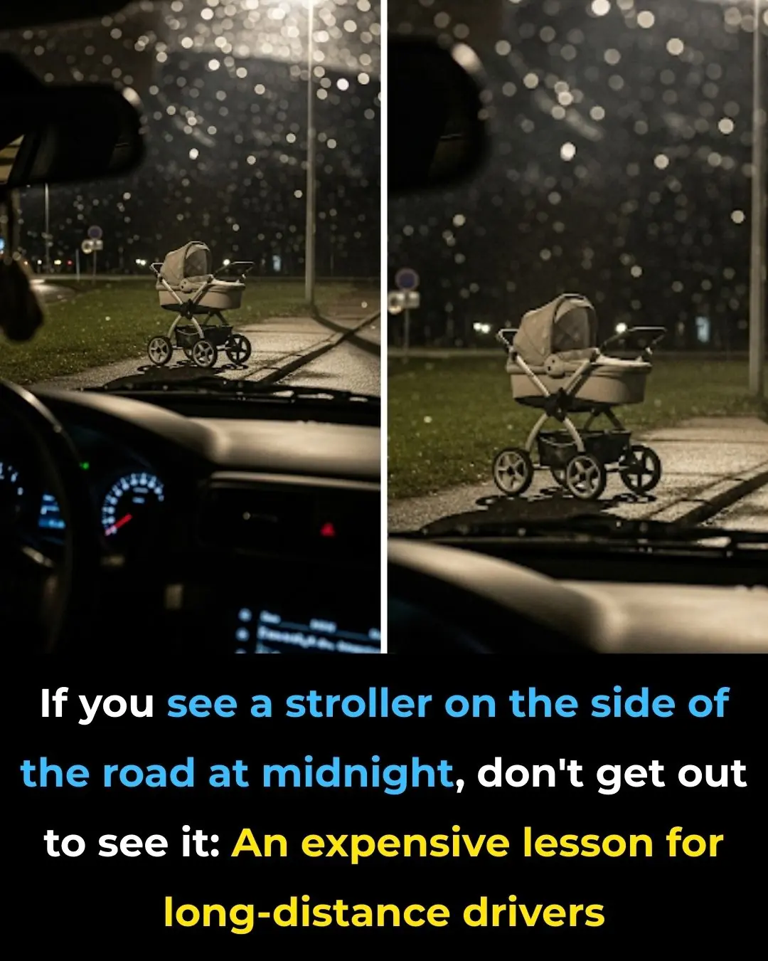 Concerned Woman: Beware of Abandoned Prams on Roadsides!