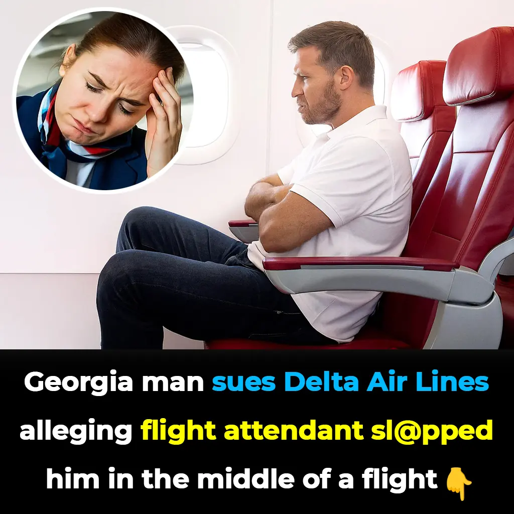 Georgia man sues Delta Air Lines alleging flight attendant slapped him in the middle of a flight