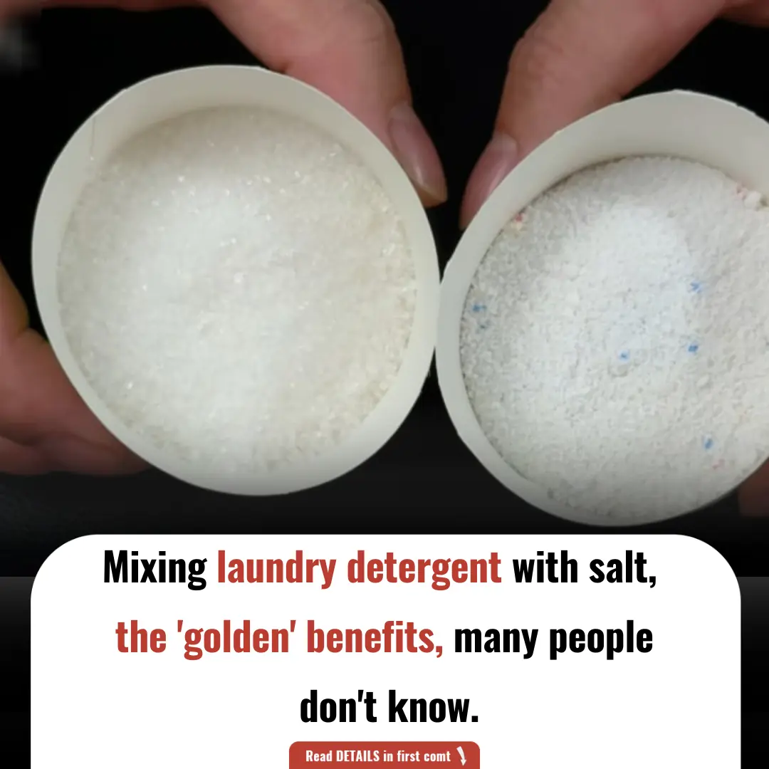 The Amazing Benefits of Mixing Laundry Detergent with Salt: A 'Golden' Solution You Should Try