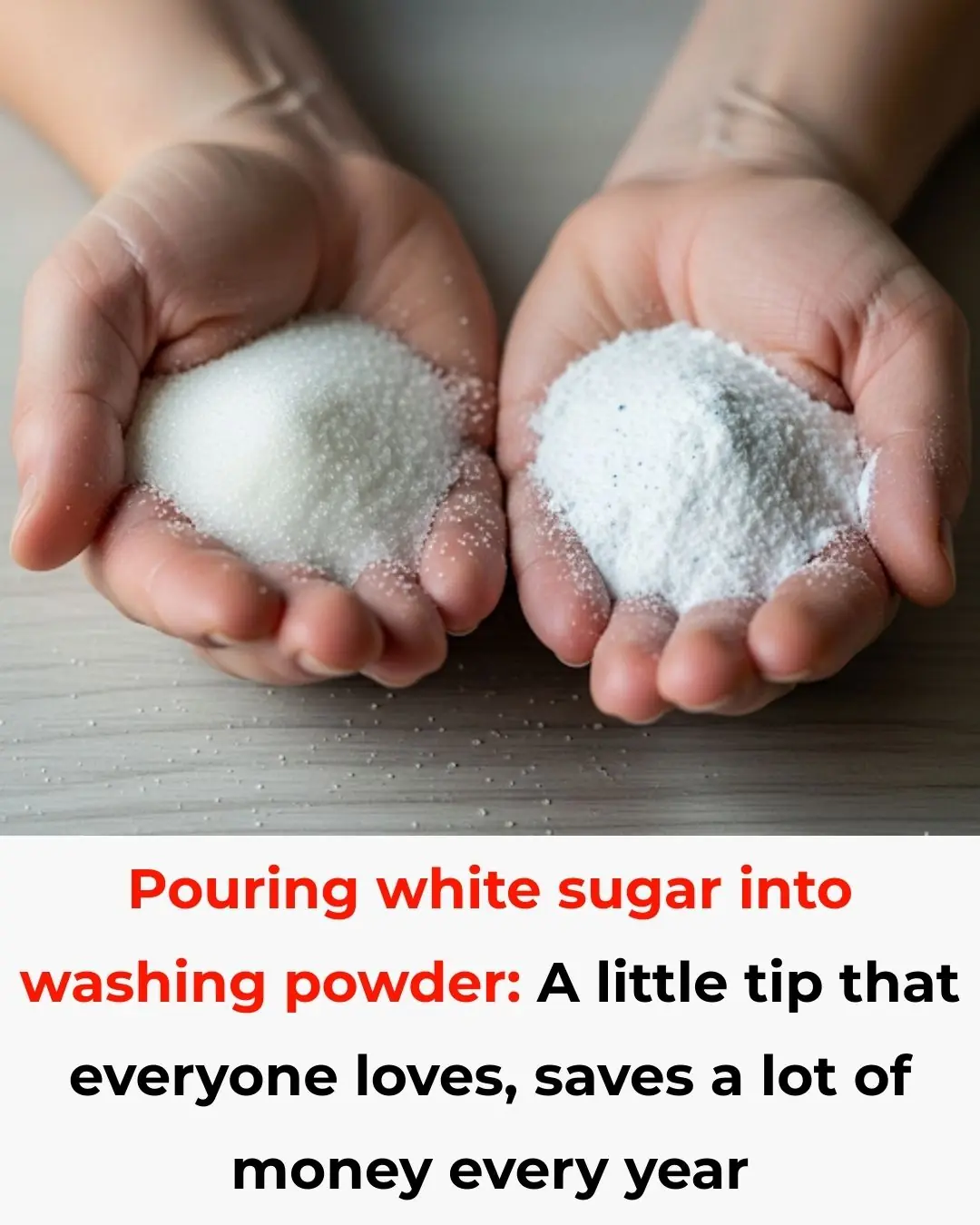 Pouring White Sugar into Detergent: A Simple Trick Everyone Loves That Saves You Big Every Year
