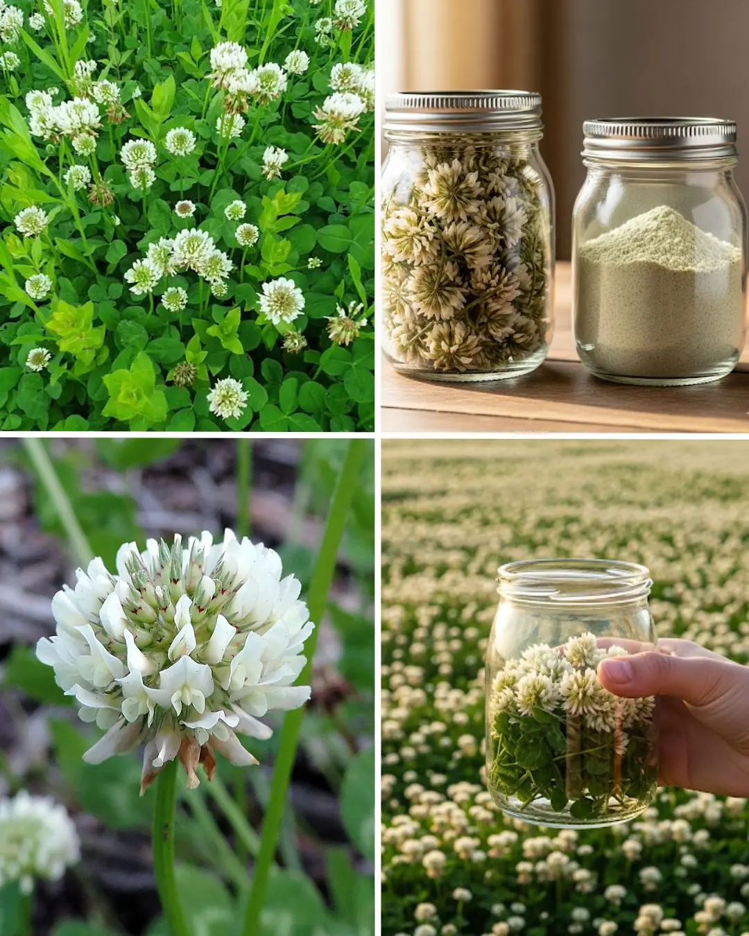 White Clover (Trifolium repens): 15 Benefits and Homemade Uses