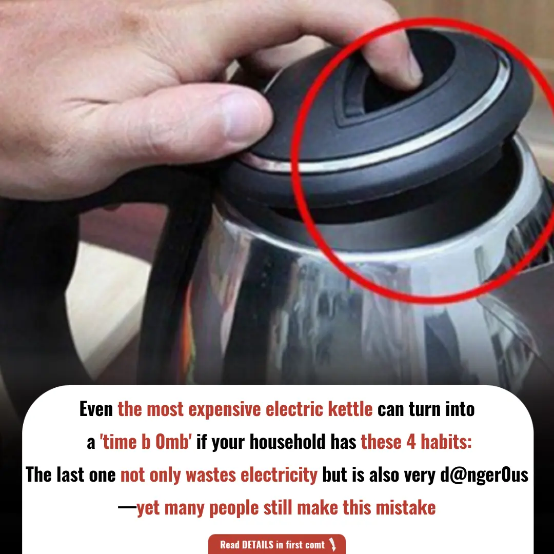 Even the Most Expensive Electric Kettle Can Turn Into a "Time B0 m b" If Your Household Has These 4 Habits