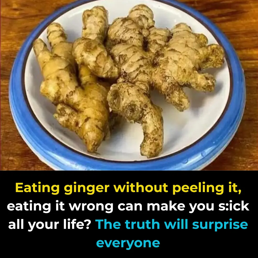 Eating ginger without peeling it – a lifelong health risk? The surprising truth that shocks everyone.