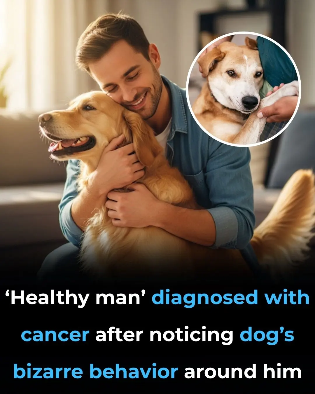 ‘Healthy Man’ Diagnosed With Cancer After Noticing Dog’s Bizarre Behavior Around Him
