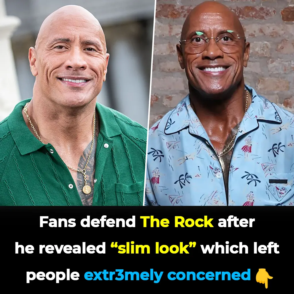 Fans defend The Rock after he revealed 'slim' look which has left people extremely concerned