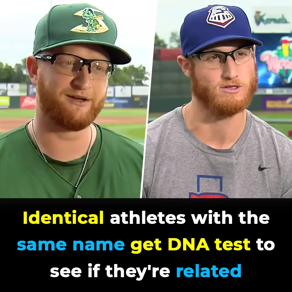 Look-alike athletes who even share the same name took DNA test to see if they’re actually related