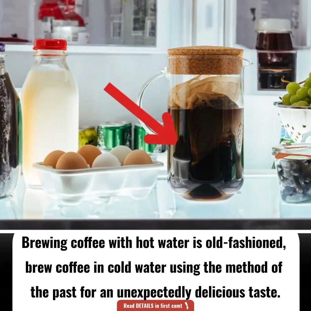 “Brewing coffee with hot water is old-fashioned, brew coffee in cold water using the method of the past for an unexpectedly delicious taste.