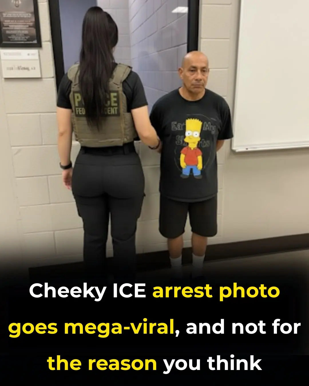 Playful ICE Arrest Mugshot Explodes Online — And The Real Reason Will Surprise You