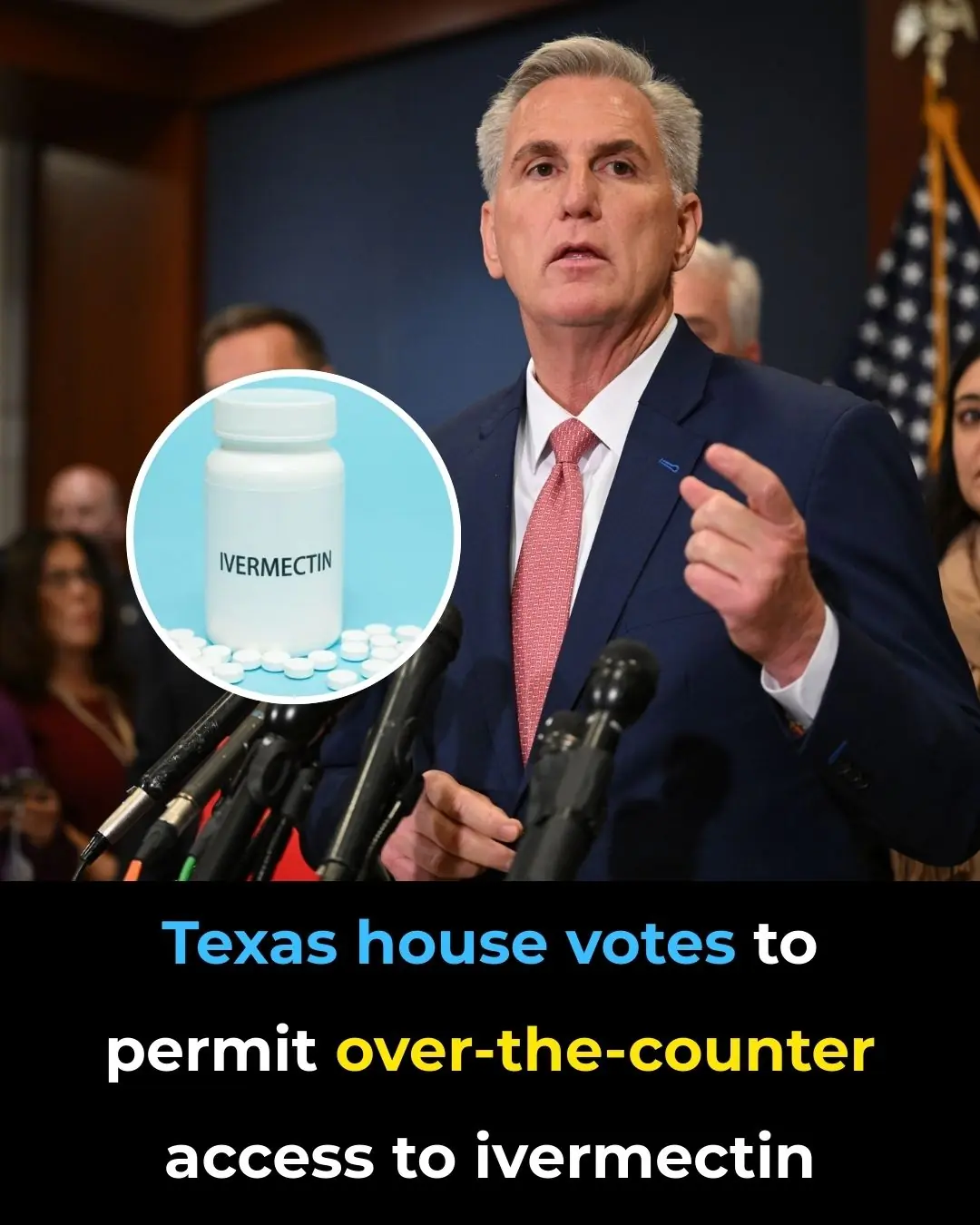 Texas House Votes To Permit Over-the-Counter Access To Ivermectin