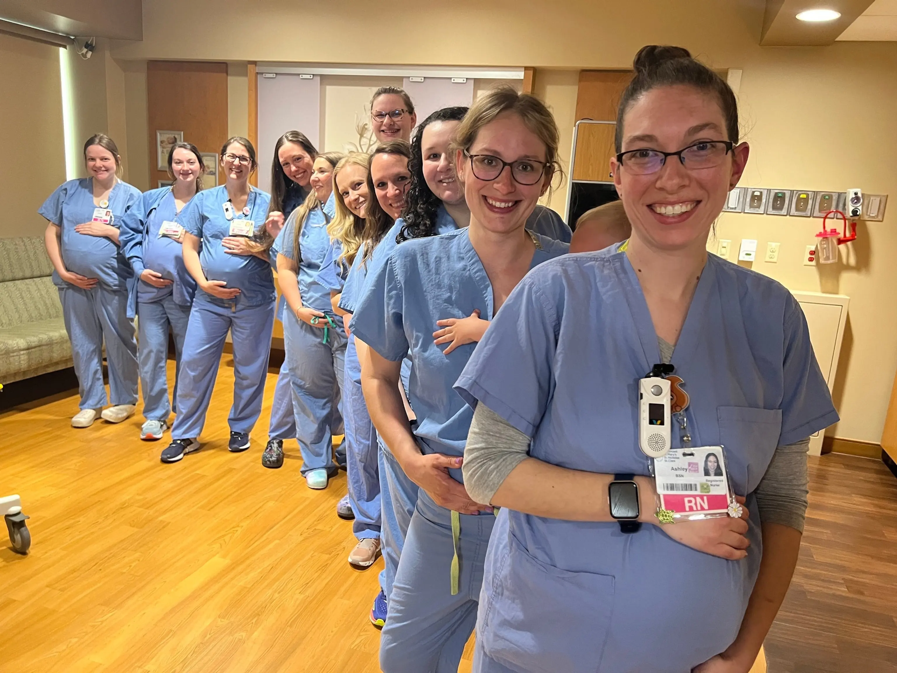 Bit of a shocker': 14 nurses at 1 Wisconsin hospital are pregnant at the same time