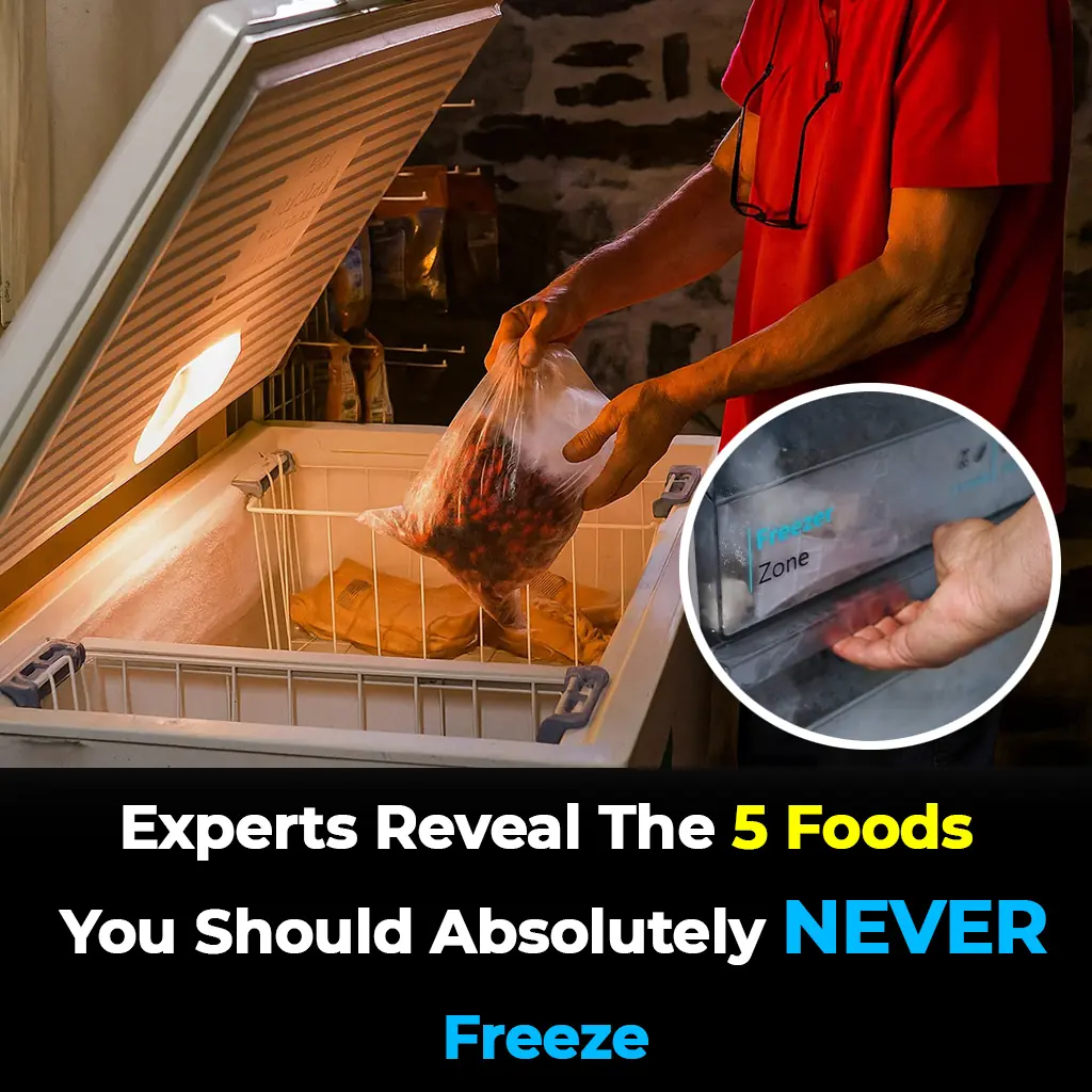 Food Experts Warn: 5 Everyday Foods You Should Never Put in the Freezer