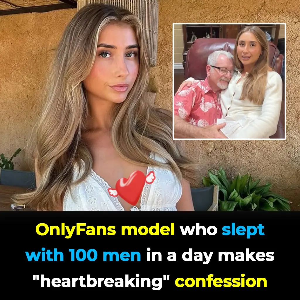 OnlyFans model who slept with 100 men in a day makes "heartbreaking" confession