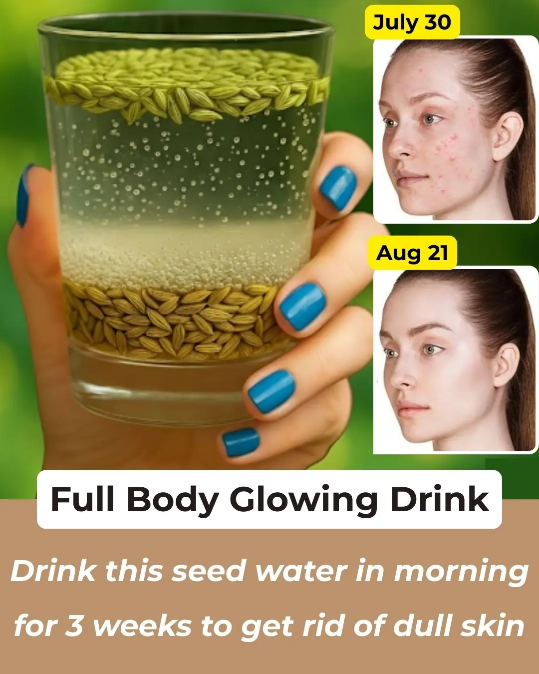 CCF Detox Drink For Glowing Flawless Skin