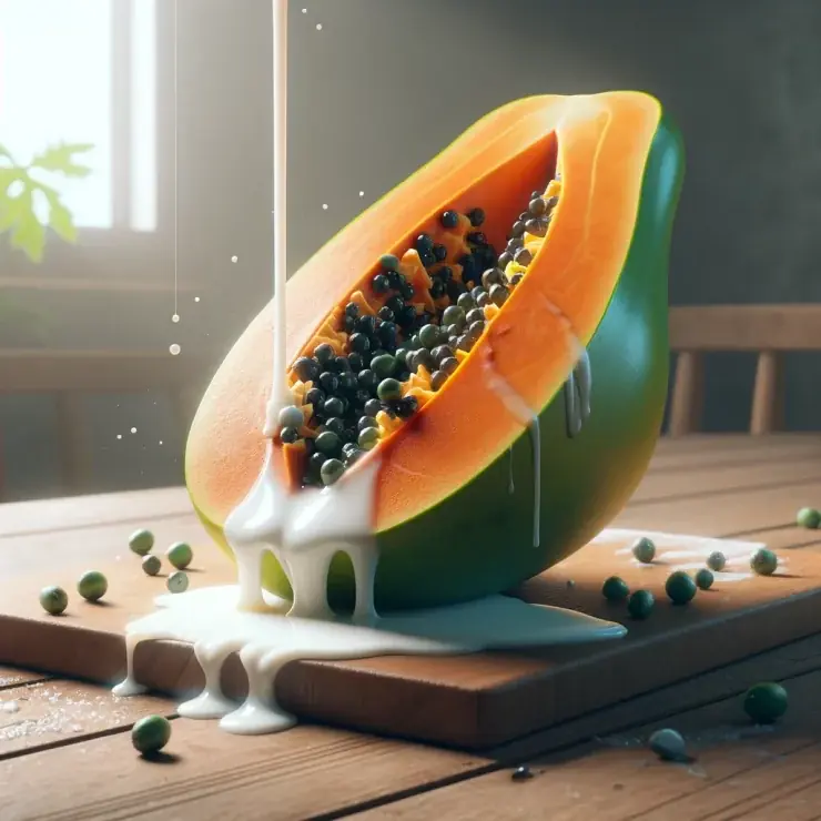 Papaya releases a milky sap, but most people don’t realize how important it is