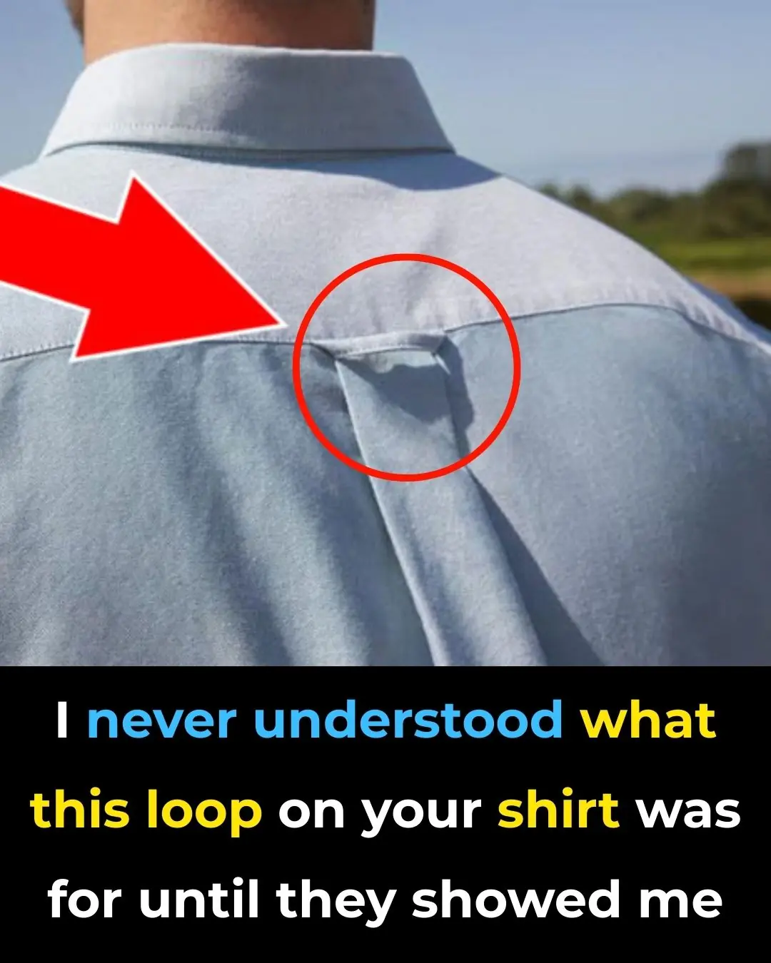 What Are the Loops on the Back of Button-Down Shirts For?